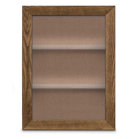 United Visual Products Outdoor Enclosed Combo Board, 42"x32", Black Frame/Green & Buff UVCB4232ODB-GREEN-BUFF